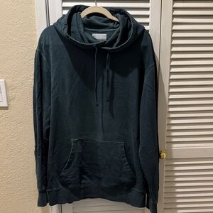American Eagle Outfitters Men's Dark Green heavyweight Hoodie